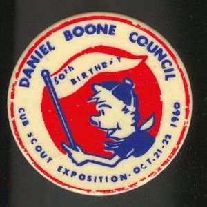 NECKERCHIEF SLIDE - Cub Scout Exposition 1960